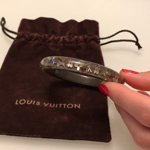 Louis Vuitton Jewelry - Louis Vuitton Grey Inclusion Bangle Louis Vuitton Jewelry - Louis Vuitton Grey Inclusion Bangle